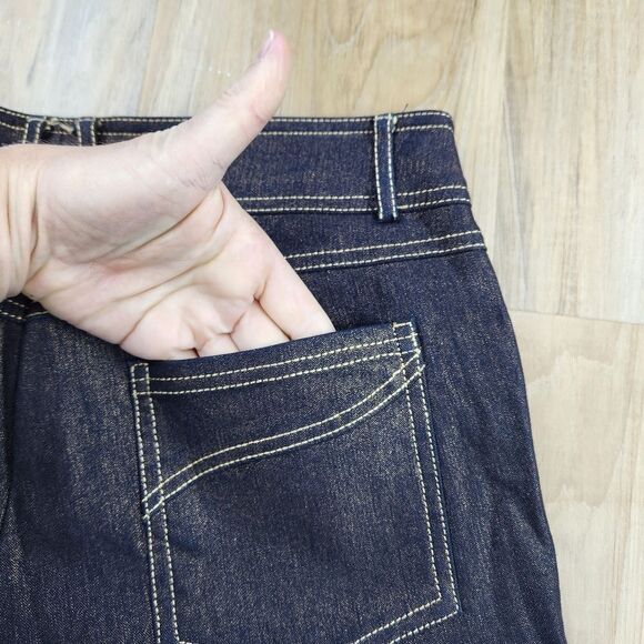 🔹️Cache Bronze Metallic Stretch Bootcut Jeans Size 4/27 - Picture 6 of 11